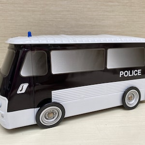 Renault Van Police Metal Collectable French Biscuit Tin