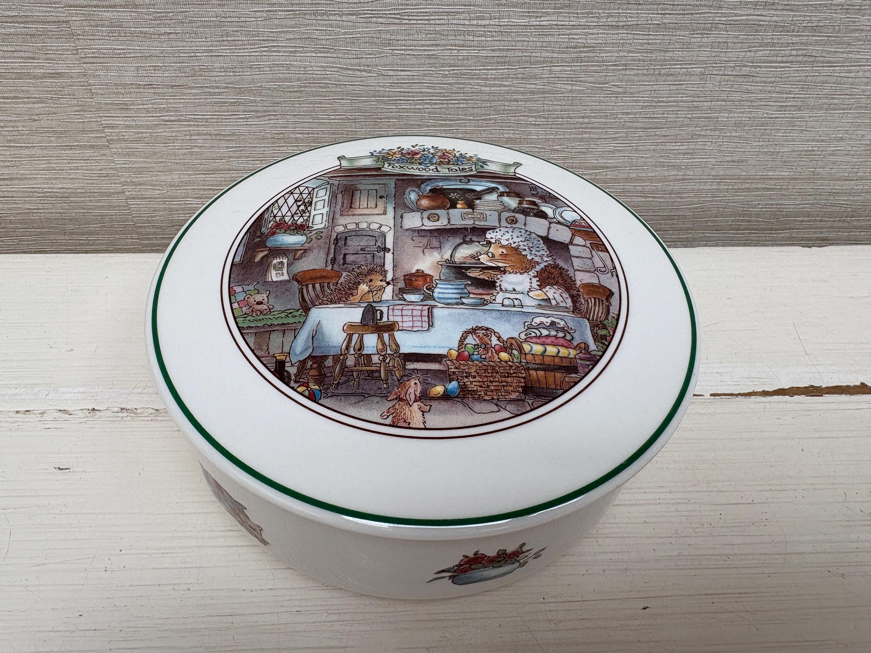 Foxwood Tales シュガーポット&小物入れ Villeroy&Boch Nivag Collectables: Villeroy and Boch - Foxwood Tales: The