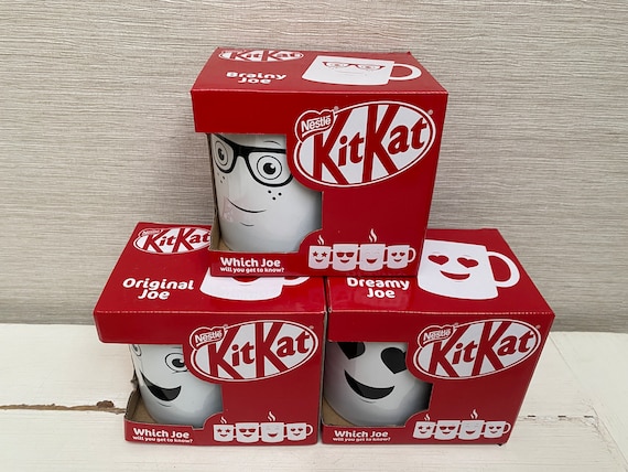 Nestle KitKat Joe Cool Ceramic Mugs Boxed 2018 - Different Joes Available - Sold Seperately