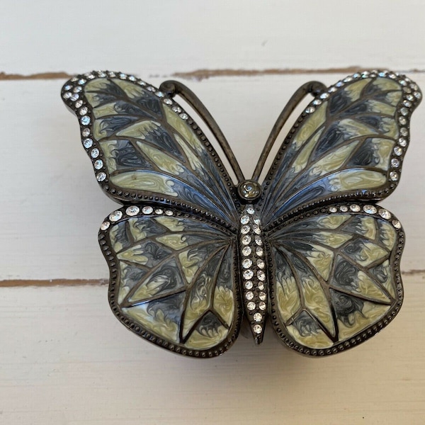 Erickson Beamon Metal Butterfly Trinket Pot
