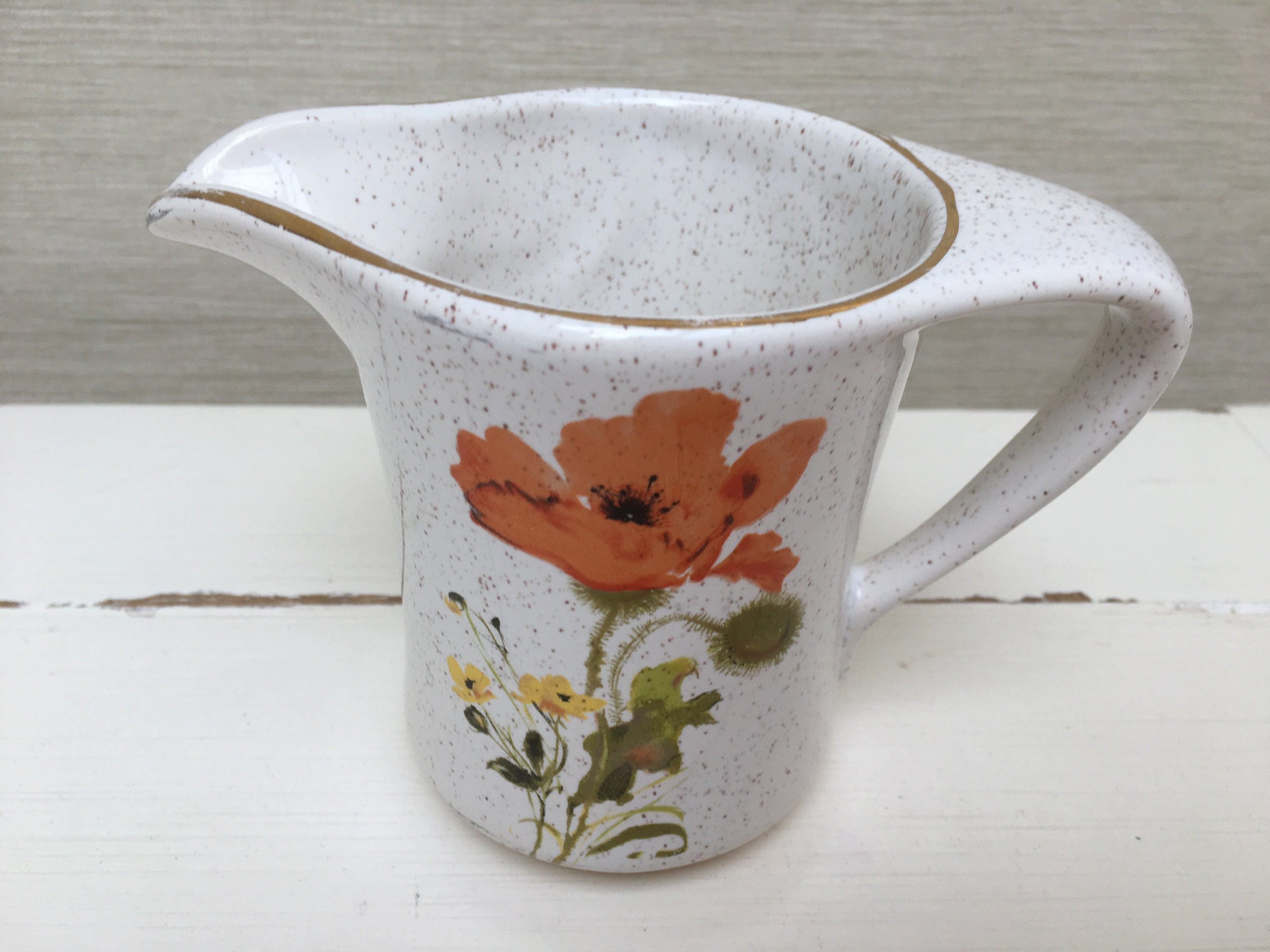 Vintage Kernewek Pottery Jug Cornwall England Etsy