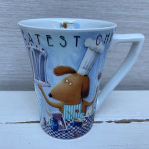 Portmeirion Ceramic Mug - Worlds Greatest Chef by Rob Scotton