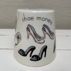 Shoe Money - Ceramic Money Box