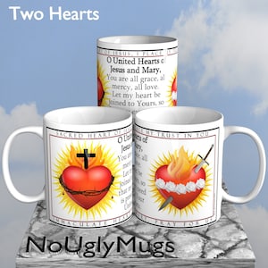 Two Hearts -- Sacred Heart of Jesus and the Immaculate Heart of Mary