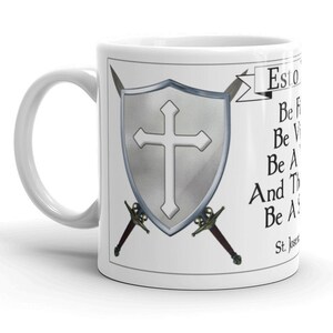 Esto Vir: Be a saint