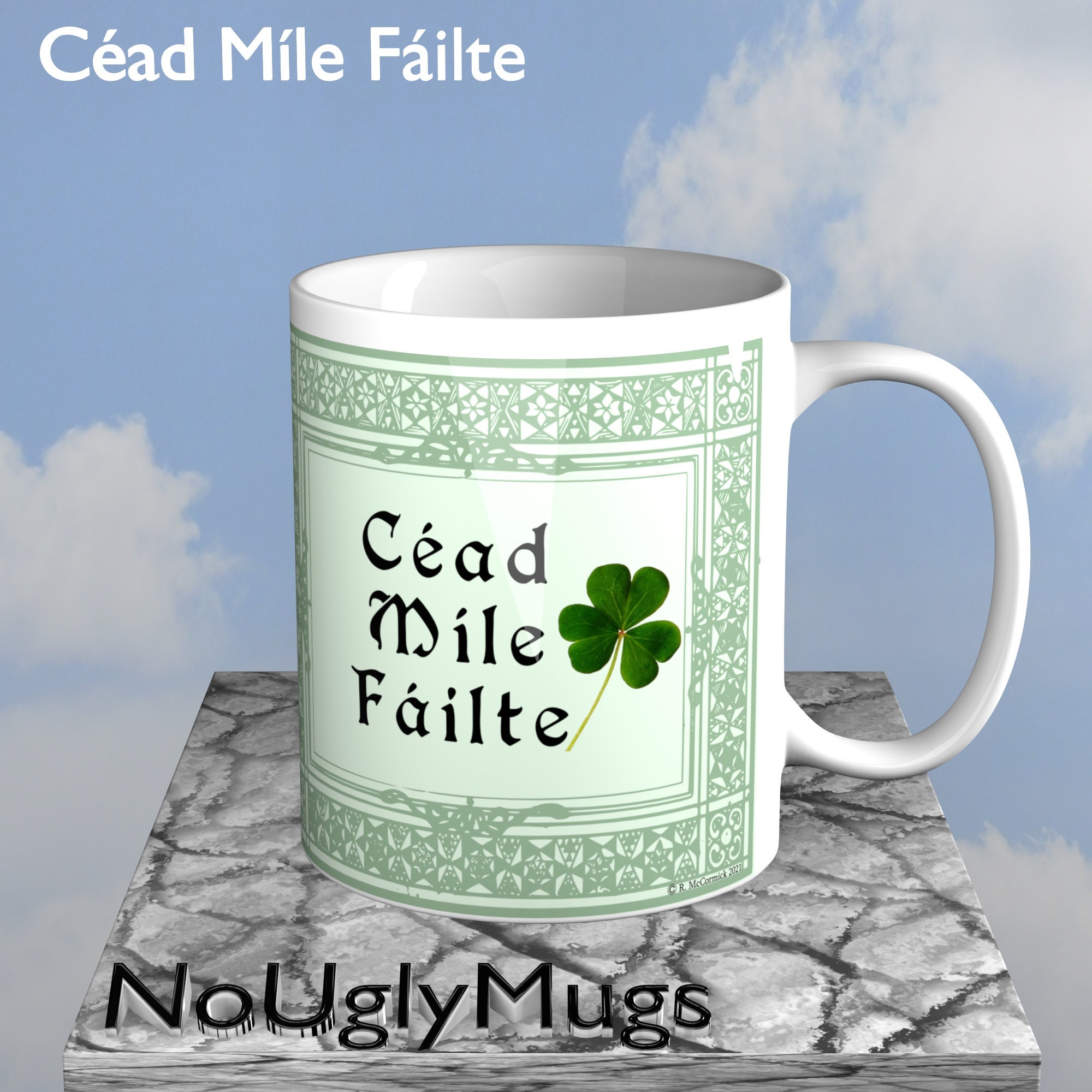 Céad Míle Fáilte Celtic Greeting Meaning a Hundred Thousand Etsy