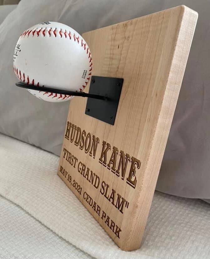 Custom Baseball Plaque Etsy