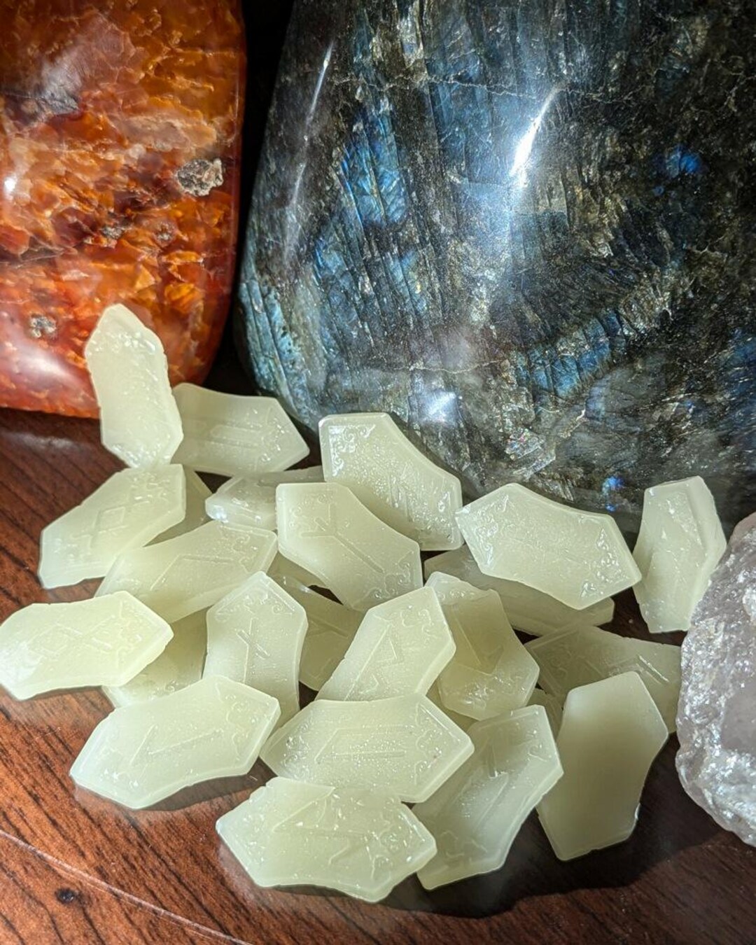 Pure Beeswax Elder Futhark Runes - Etsy