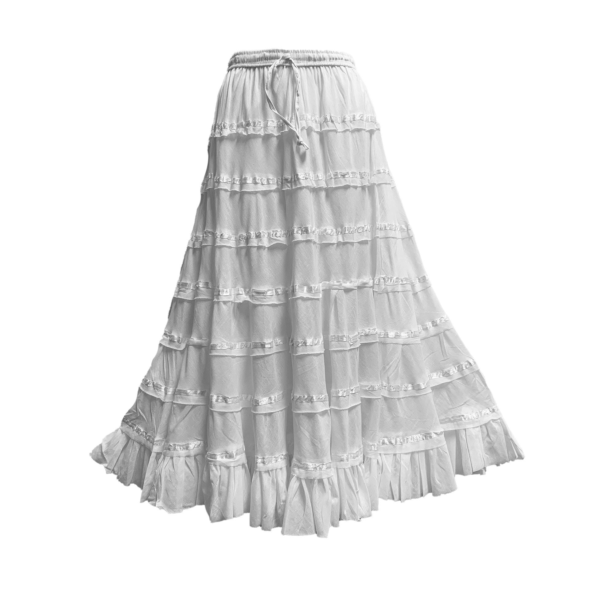 French Maxi Skirt - Etsy
