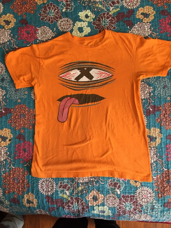 toy machine dead sect orange tshirt