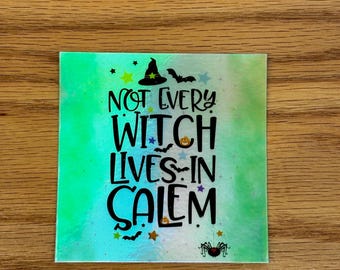 Holographic Salem Sticker