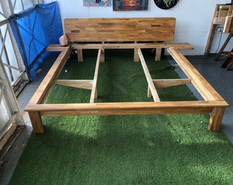 Hand made bed frame