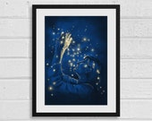 Look How They Shine For You A3 Doctor Who Inspired Art Print