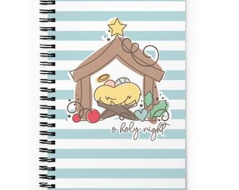 Christmas Nativity Notebook Bullet Journal