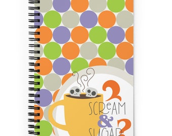 Cute Halloween Notebook Bullet Journal