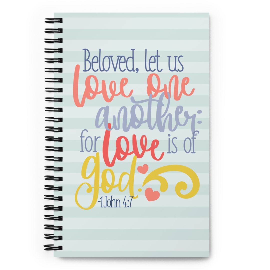 Love One Another Notebook Bullet Journal - Etsy