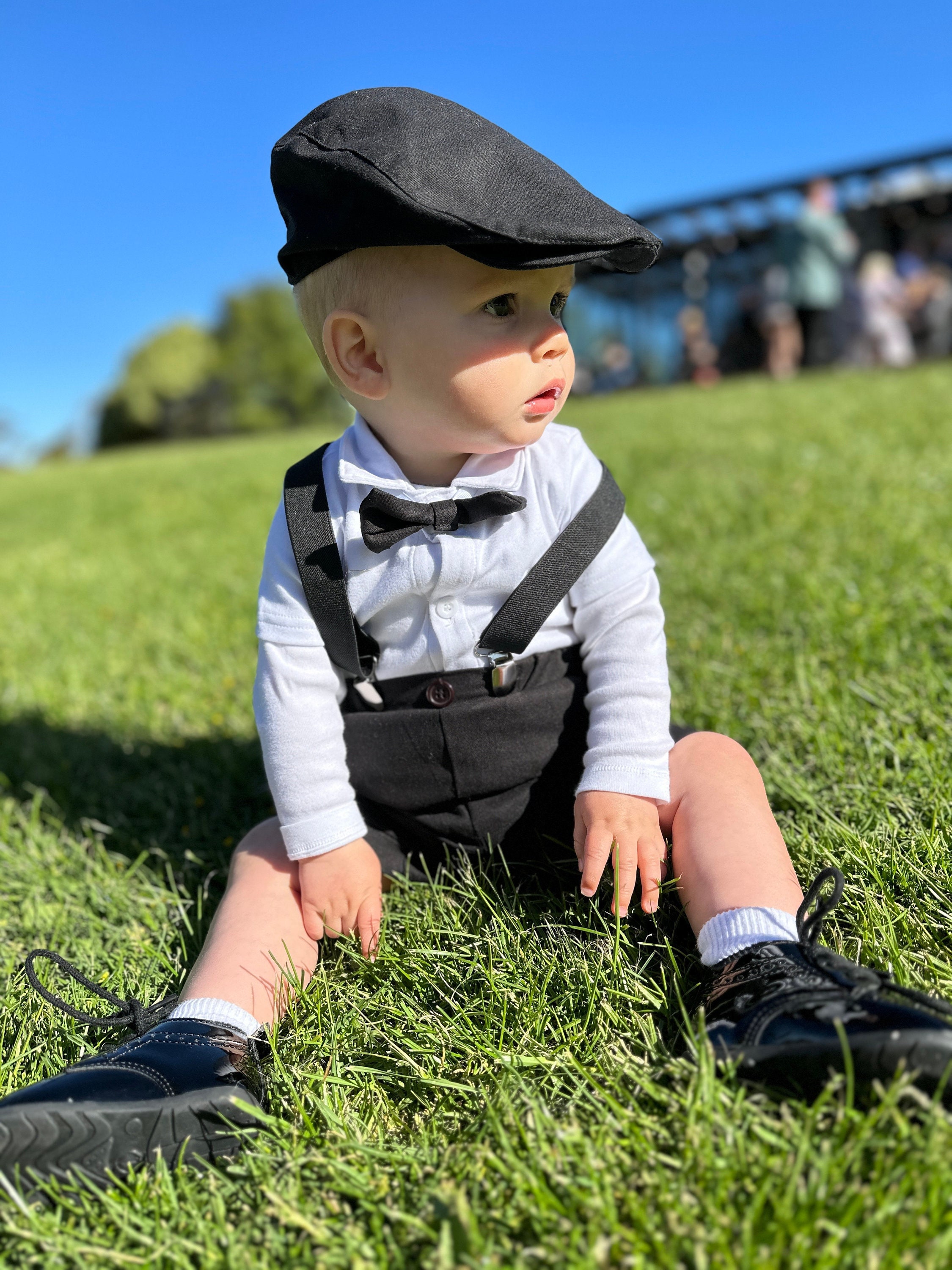Boys Linen Flat Cap Etsy UK