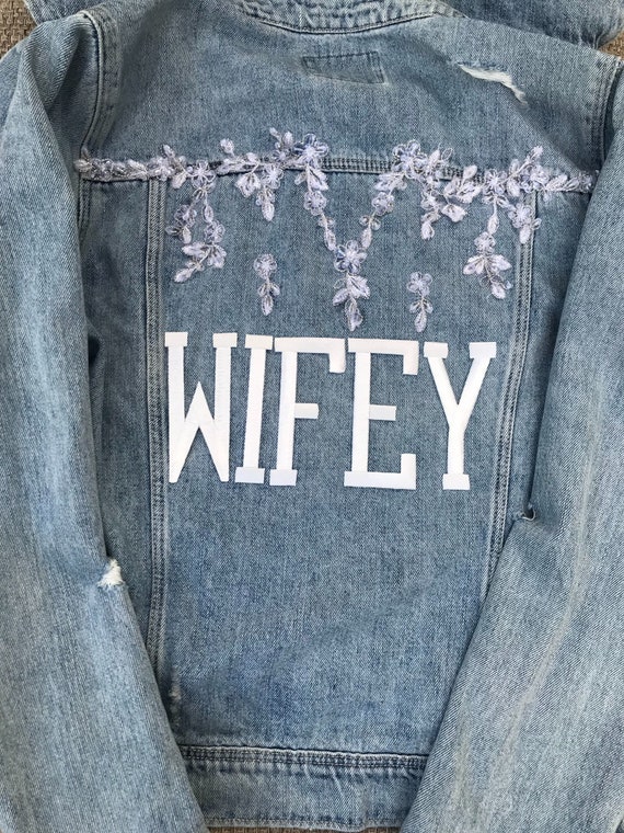 jeweled denim jacket