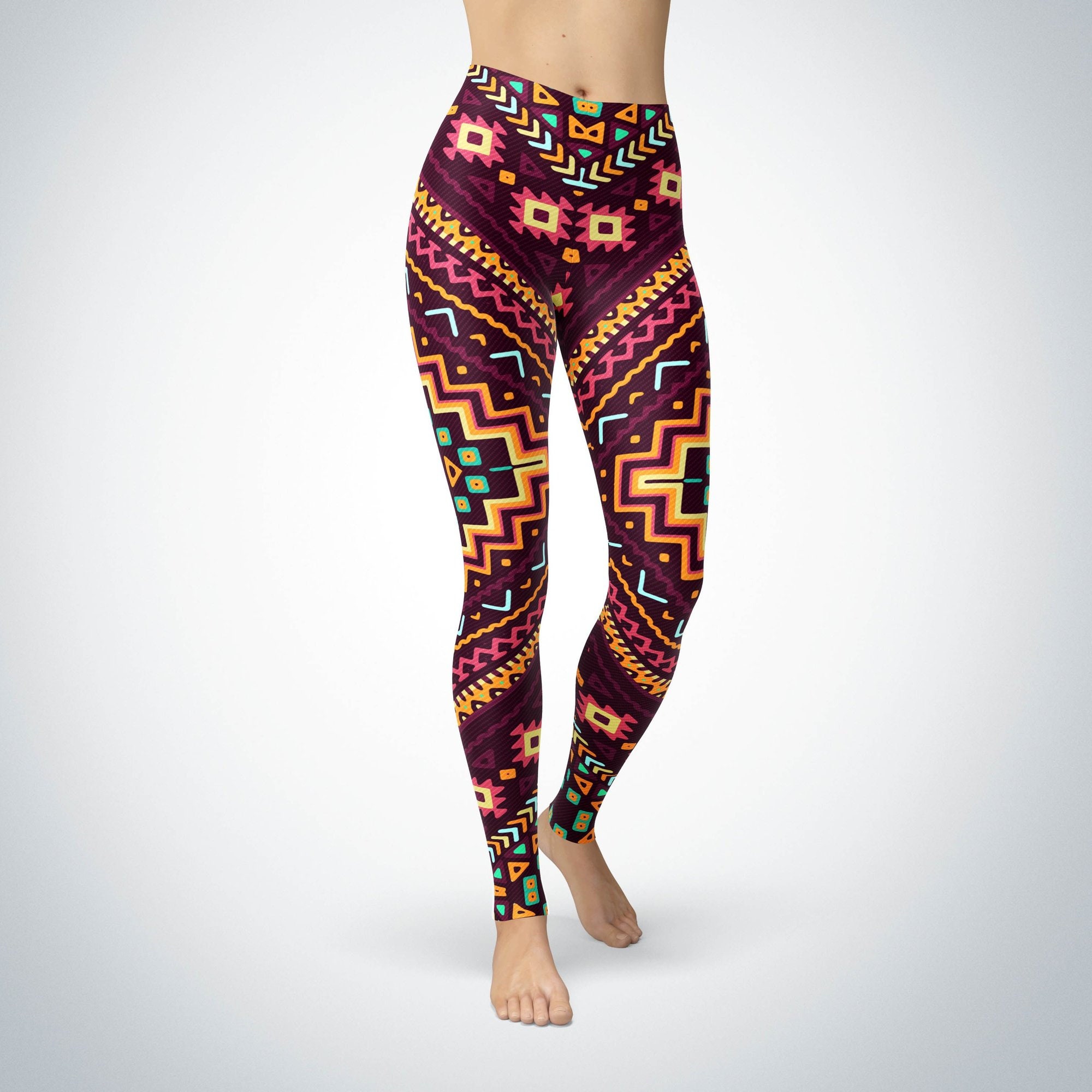 aztec leggings