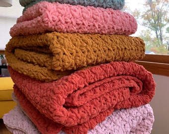 Crochet Pattern, Bernat Blanket Extra V-Stitch Jumbo Blanket, Easy Crochet  Pattern, Instant PDF Download