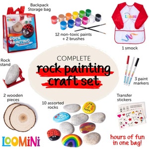 Ultimate Rock Painting Kit 2020 - Rock Painting - Art + Craft - Adults -  Hinkler