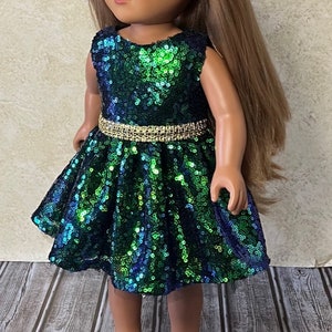 Sequins Doll Dress - Etsy