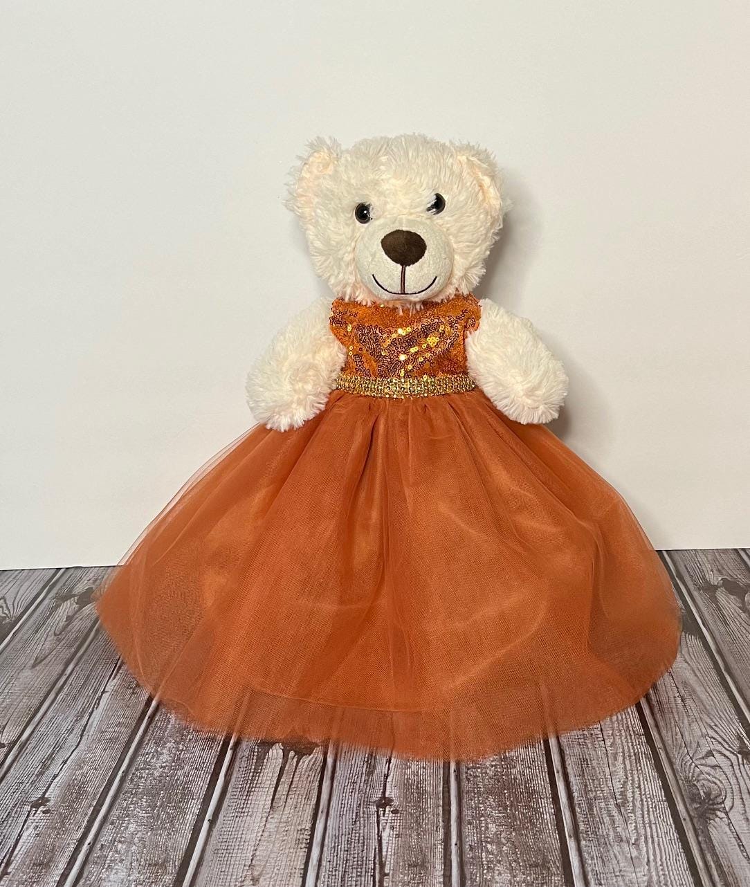red organza dress Miracolos By Ruchi's Classy Orange colored Organza Gowns