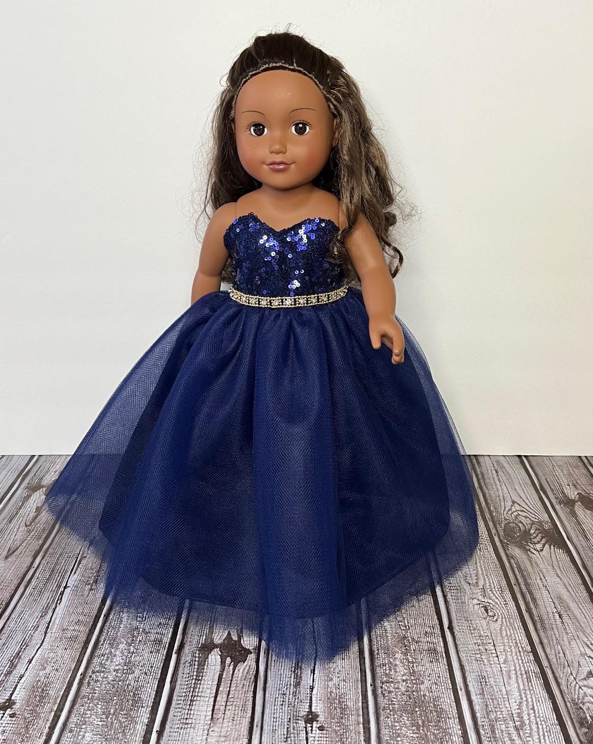 sachin and babi light blue dress Elegant Blue Floral Brocade Historical European Court Victorian Ball Gown  Gold Lace Long Sleeve Floor Length Masquerade Costume main image 1