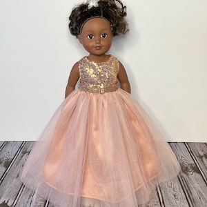 Girls Formal Dresses Rose Gold - Etsy