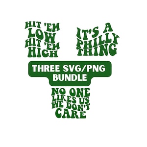Philadelphia Eagles SVG, It&#39;s a Philly Thing SVG, Eagles svg, Philadelphia svg, hit em low svg, no one likes us svg, eagles bundle svg