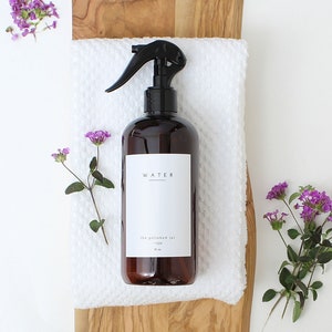 Plastic Bottle | Custom Amber/Clear/White/Black Trigger Sprayer | Kitchen Spray | Water Bottle | Home Decor | Bathroom Decor | Home Cleaner