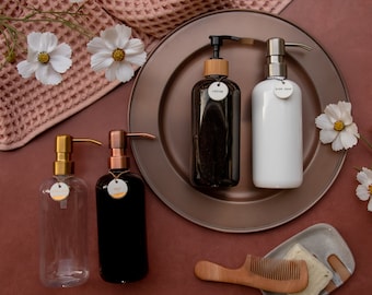 Alabaster Tray  Soap Dispenser And Brush Tray - The Polished Jar