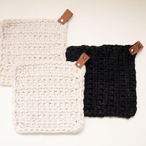 Customizable Hand Crocheted Pot Holder