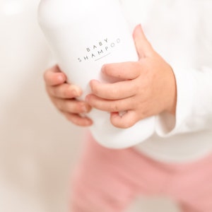 Plastic Bottle | Add Your Child&#39;s Name | Amber/Clear/White/Black Bottle Soap Dispenser | Kids&#39; Soap | Signature Collection | Metal Pump