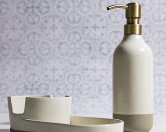 Earthen Stoneware Bottle Tray