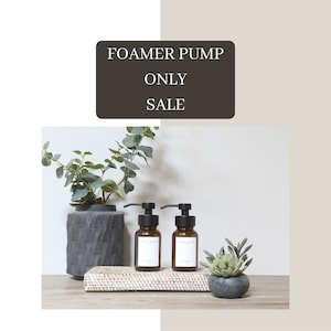 SALE | FINAL SALE | No Returns - Scratched | Metal Foamer Pump Only | Soap Pump | Hand Wash Foamer
