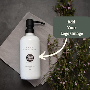 Plastic Bottle | Add Your Logo or Image | Amber/Clear/White/Black Bottle Soap Dispenser | Hand Wash/Dish Soap/Hand Lotion | Metal Pump