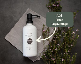 Plastic Bottle | Add Your Logo or Image | Amber/Clear/White/Black Bottle Soap Dispenser | Hand Wash/Dish Soap/Hand Lotion | Metal Pump