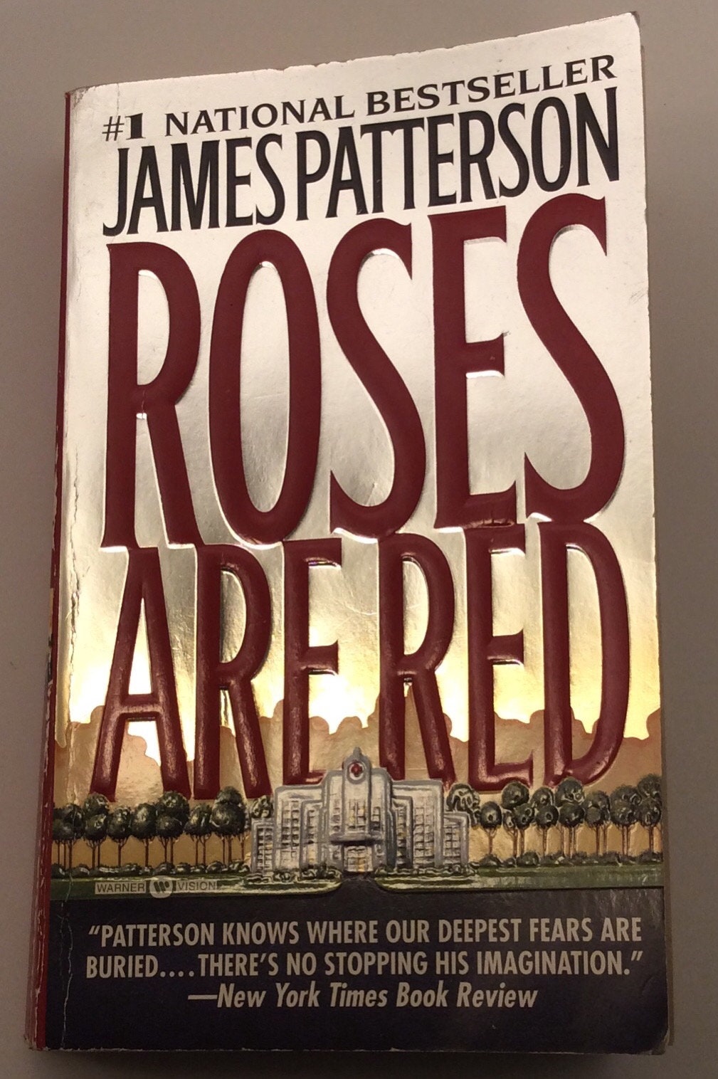 Vintage Book/Roses Are Red/By James Patterson/Mystery and Etsy