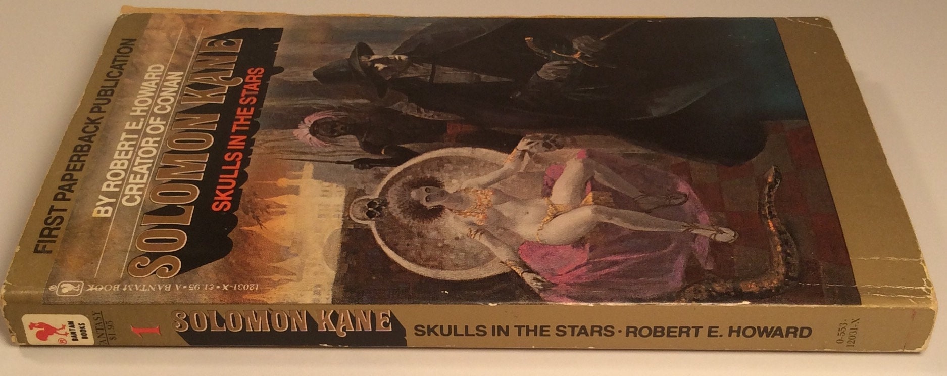 Vintage Book/solomon Kane-skulls in the Stars/by Robert E - Etsy