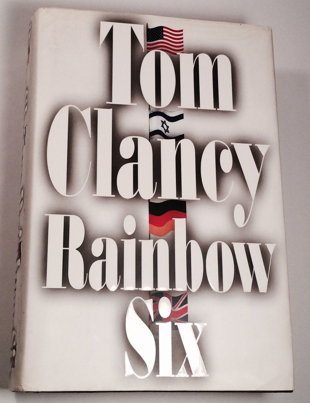 Vintage Book Rainbow Six By Tom Clancy Hardcover Book Vintage Etsy