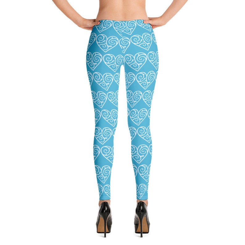 Leggings,spandex,tights,exercise pants,jogging pants,workout pants,workouts,heart leggings,