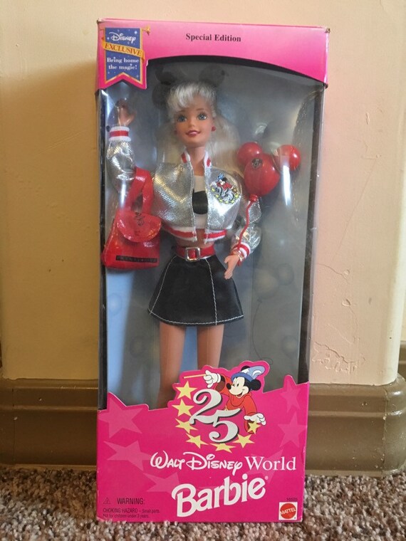 25th anniversary disney barbie