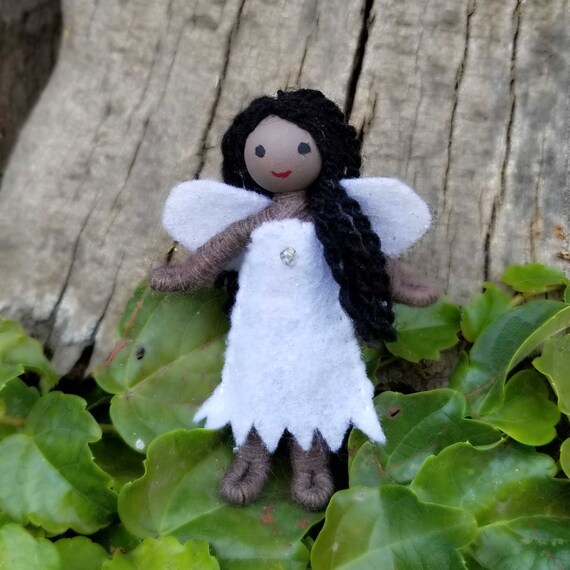 black fairy doll