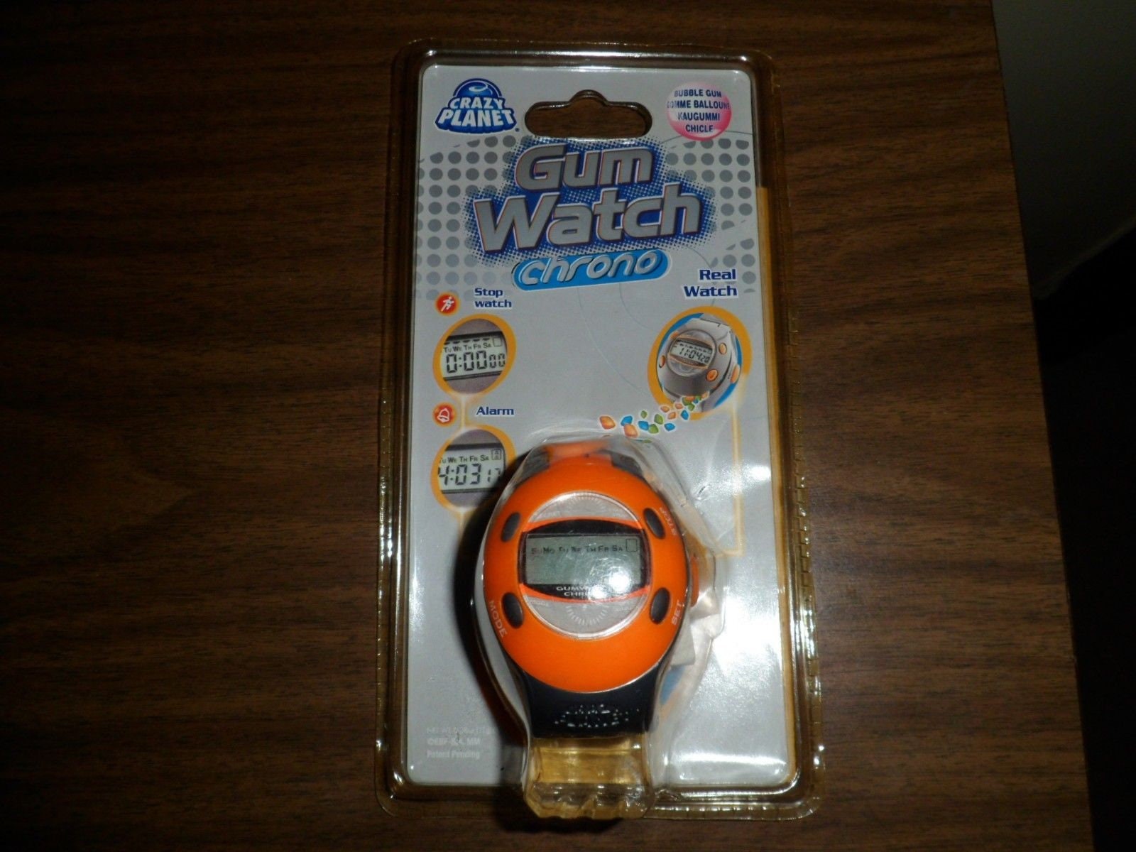 Crazy Planet Gum Watch Chrono Kids Wristwatch Vintage Sealed - Etsy