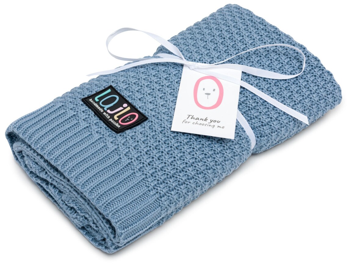 Soft Denim Bamboo Baby Blanket Swing Blanket Nursing Etsy