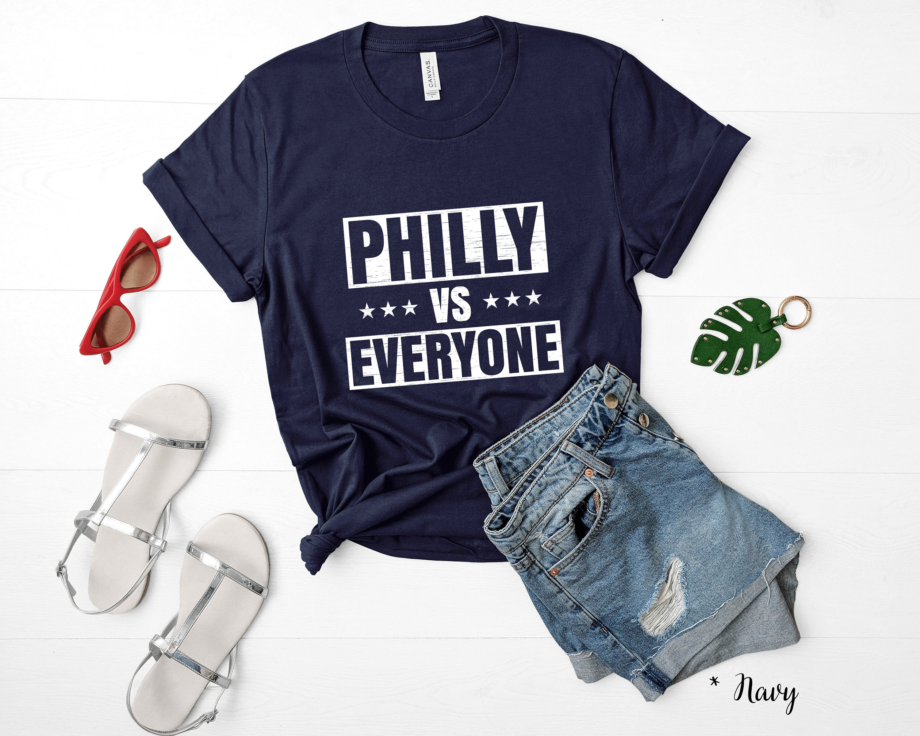Philadelphia Eagles Philadelphia Vs Everyone Philly Shirt - Etsy