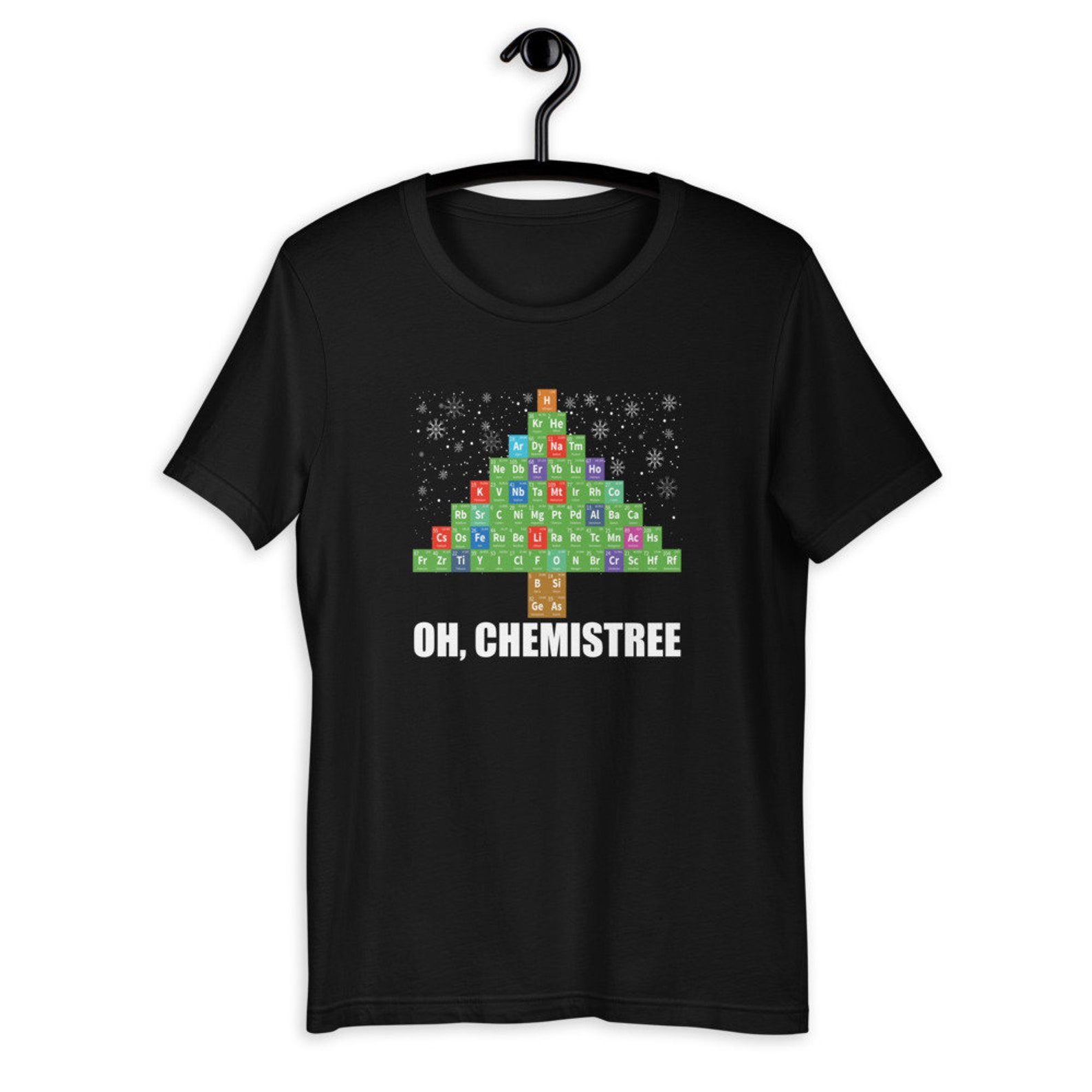 Chemistree Science Christmas Shirt Funny Chemistry Gift Science Teacher Gift for Christmas