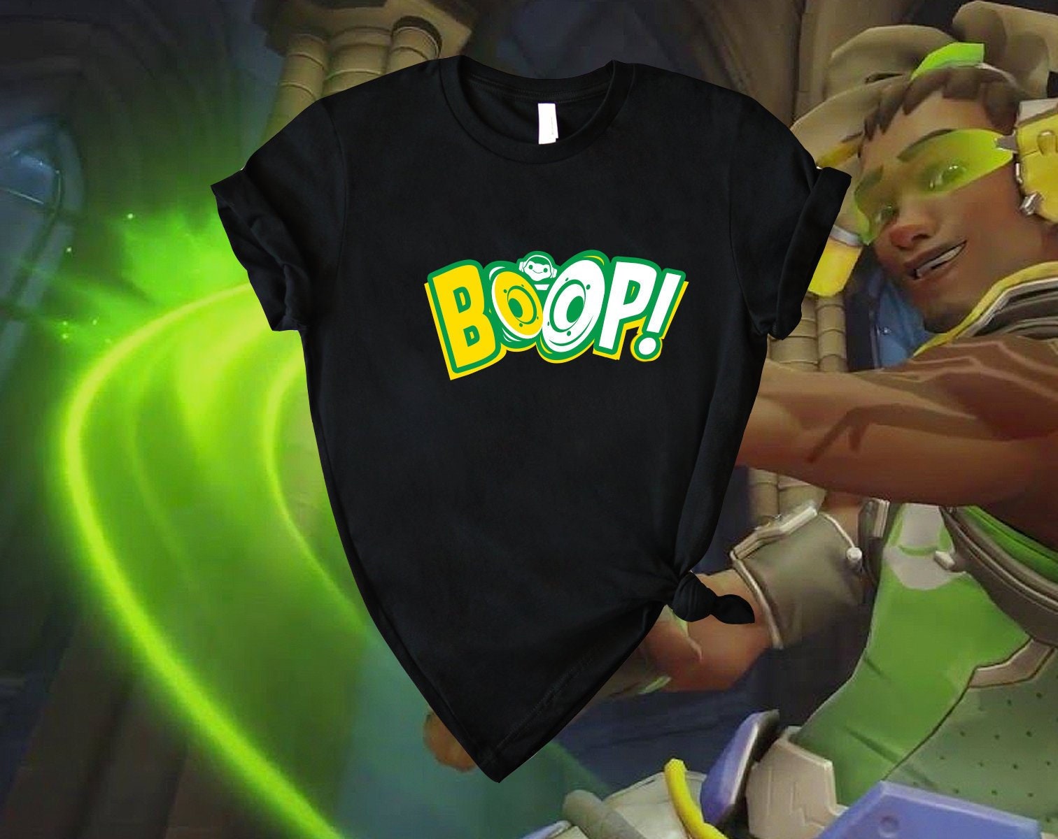 Lucio BOOP! Overwatch T-Shirt Gift For Gamer Tee, Unisex Gamers Merch
