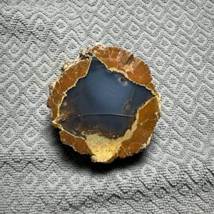 Oregon Agate Thunderegg, Richardson&#39;s Rock Ranch, Polished Oregon Agate, Display Specimen, Lapidary Collector Piece, Home Decor, Gemstones